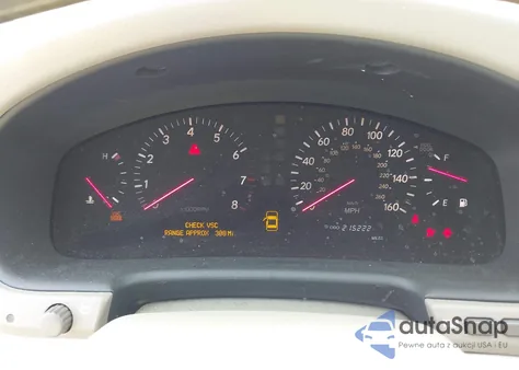 2002 Lexus Ls 430 from USA, damaged, VIN JTHBN30F220092097